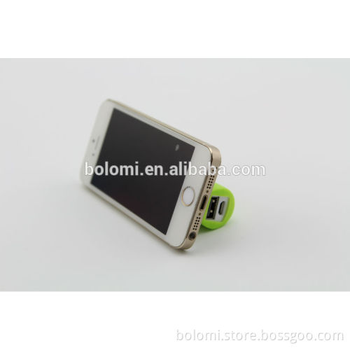 Cool Power bank with rubber suckers/ Rubber Sticker Power bank/ Mobile Phone Can Stick on Power Bank Surface